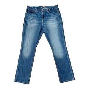 Signature Levi Strauss Blue Jeans 14S - W32 L30 No Rise Straight